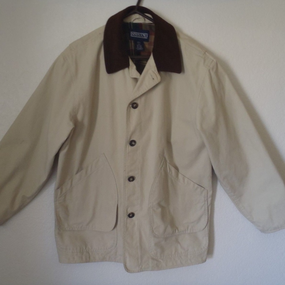Mens LandsEnd Field Jacket 42-44 Reg
